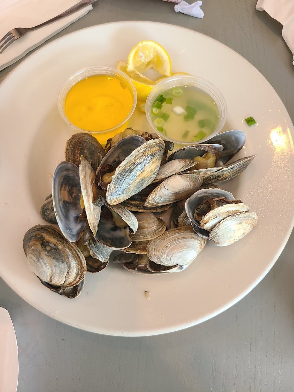 Steamed Clams
