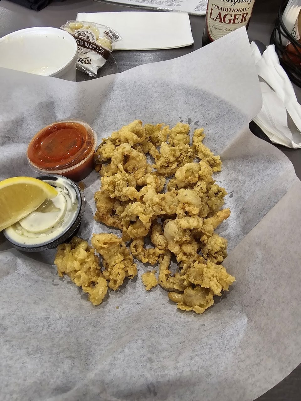 Whole Belly Fried Clams